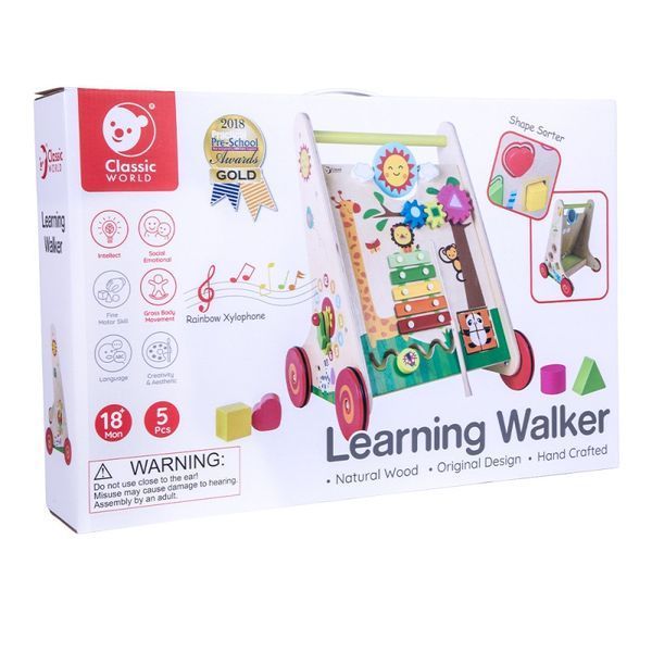 Интерактивный центр ходунки Classic World 2 в 1 (CW3326) CW3326 фото