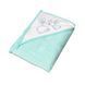 Рушник з капюшоном Tega Baby Кролики М'ятний 100 х100 см KR-008-105 фото
