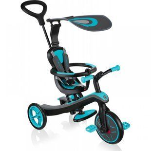 Детский велосипед 4 в 1 Globber Explorer Trike Teal от 10 месяцев до 5 лет (632-105-3) 632-105-3 фото