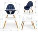 Стульчик для кормления 2 в 1 Milly Mally Malmo Navy (mm-5782) mm-5782 фото 8