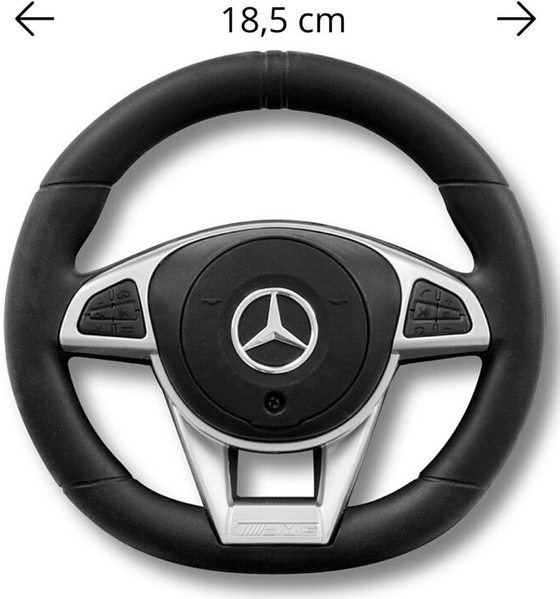 Машина-каталка Milly Mally Mercedes AMG C63 White от 1 до 3 лет (mm-2476) mm-2476 фото