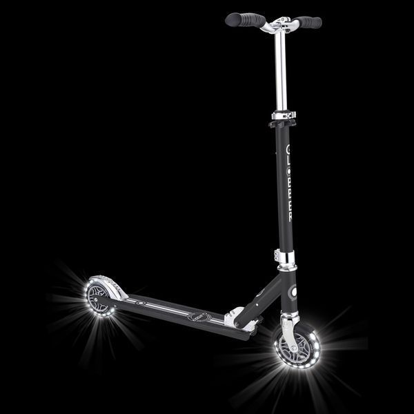 Самокат Globber Flow Element Lights Black от 5 лет до 100 кг (721-120) 721-120 фото