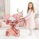 Коляска для двох кукол Bayer Design Xeo Twin Pink Flowers (26726AA) 26726AA фото 3