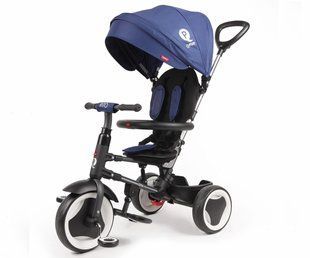 Складаний триколісний велосипед Qplay Rito Eva Blue від 10 місяців до 6 років (qp-3838) qp-3838 фото