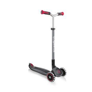 Дитячий самокат Globber Master Lights Black-Red від 4 до 14 років (662-120-2) 662-120-2 фото