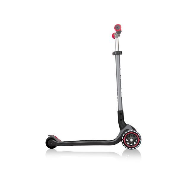 Дитячий самокат Globber Master Lights Black-Red від 4 до 14 років (662-120-2) 662-120-2 фото
