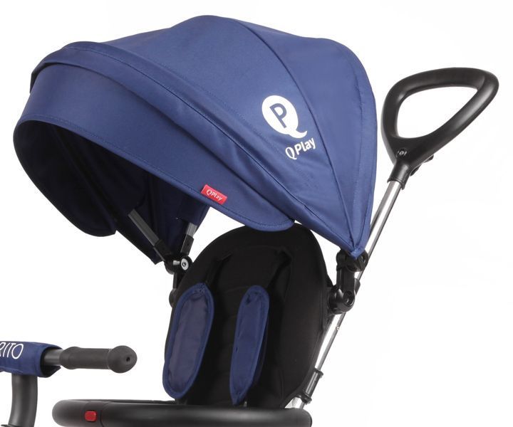 Складаний триколісний велосипед Qplay Rito Eva Blue від 10 місяців до 6 років (qp-3838) qp-3838 фото