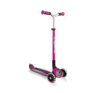 Дитячий самокат Globber Master Lights Deep Pink від 4 до 14 років (662-110-2) 662-110-2 фото