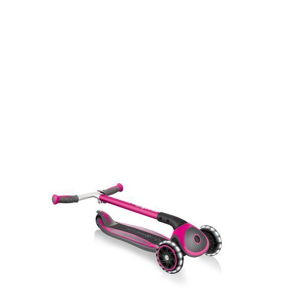 Детский самокат Globber Master Lights Deep Pink от 4 до 14 лет (662-110-2) 662-110-2 фото