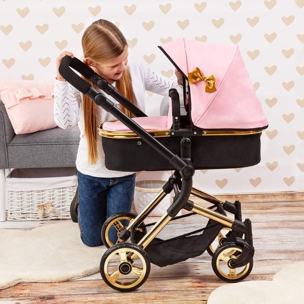 Коляска для ляльки Bayer Design Neo Vario Pink Gold (18490AA) 18490AA фото