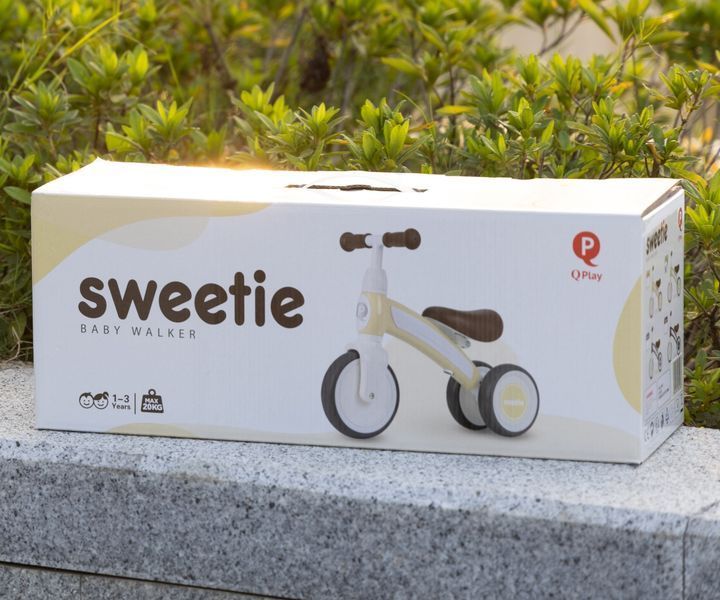 Беговел для малышей Qplay Sweetie Red от 1 до 3 лет (5061047480977) qp-4079 фото