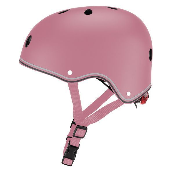 Детский защитный шлем с подсветкой Globber Pastel Pink (48-53 см) XS/S (505-211) 505-211 фото