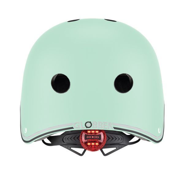 Дитячий захисний шолом із підсвічуванням Globber Mint (48-53 см) XS/S (505-206-2) 505-206-2 фото