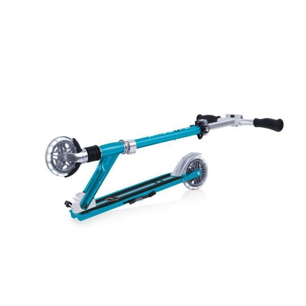 Самокат Globber Flow Element Comfort Lights Aqua від 5 років до 100 кг (727-301) 727-301 фото