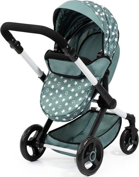 Коляска для кукол Bayer Design Xeo Green Star (17058AA) 17058AA фото