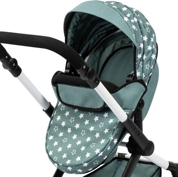 Коляска для кукол Bayer Design Xeo Green Star (17058AA) 17058AA фото