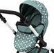 Коляска для кукол Bayer Design Xeo Green Star (17058AA) 17058AA фото 2