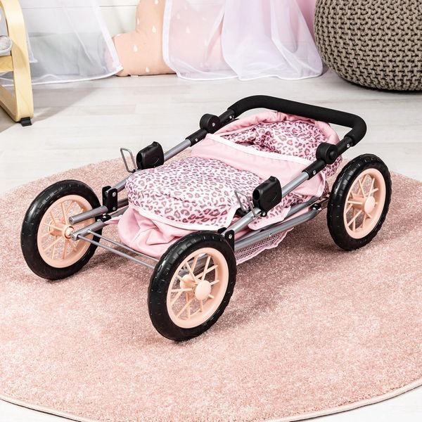 Коляска для кукол Bayer Design Trendy Pink Animal (13002AA) 13002AA фото