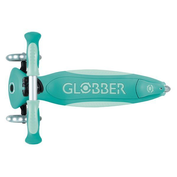 Самокат с сиденьем Globber GO-UP Deluxe Lights Dark Mint от 1 до 9 лет (646-706-2) 646-706-2 фото