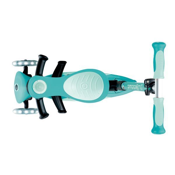 Самокат с сиденьем Globber GO-UP Deluxe Lights Dark Mint от 1 до 9 лет (646-706-2) 646-706-2 фото