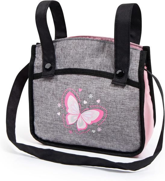 Коляска для кукол Bayer Design Xeo Pink Butterfly (17033AA) 17033AA фото