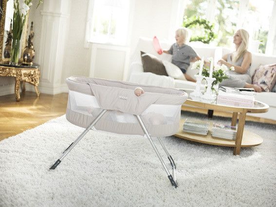 Складная дорожная кроватка Bumprider Inovi Cocoon Cot Grey BRC2-41100-08 фото