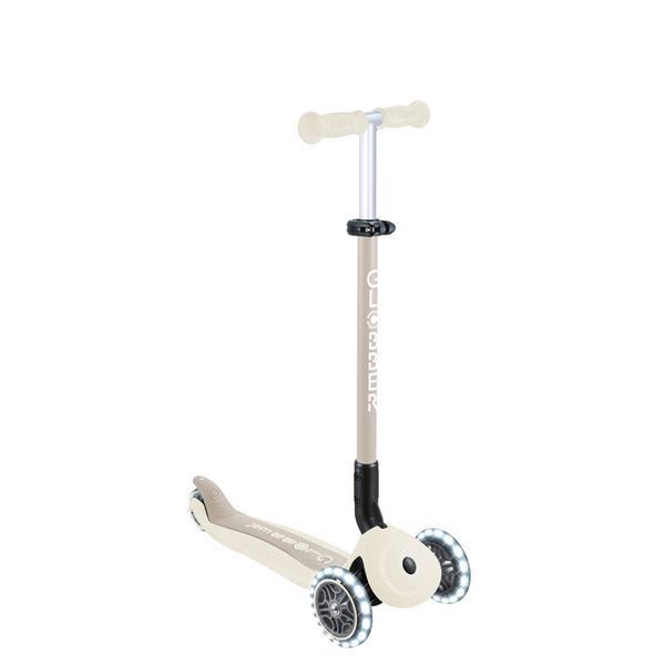 Самокат с сиденьем Globber GO-UP Active Lights ECOlogic Coconut от 15 месяцев до 9 лет (745-566) 745-566 фото