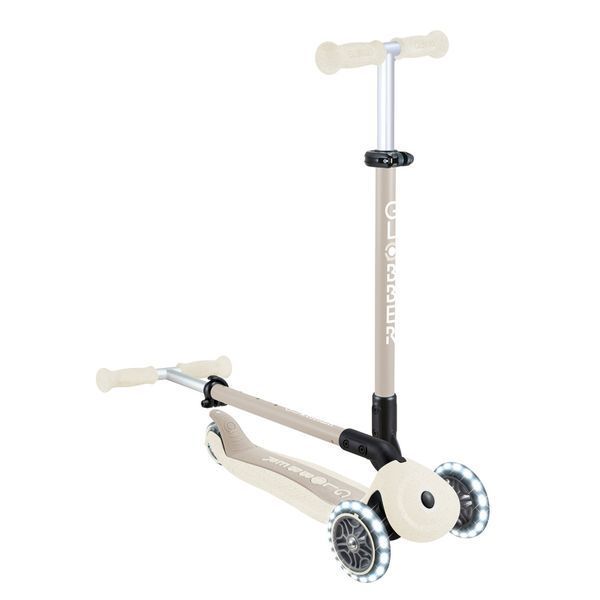 Самокат с сиденьем Globber GO-UP Active Lights ECOlogic Coconut от 15 месяцев до 9 лет (745-566) 745-566 фото