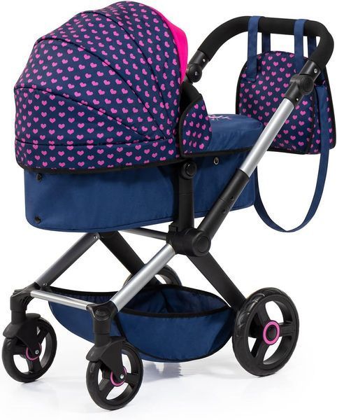 Коляска для ляльки Bayer Design Xeo Navy Unicorn (17054AA) 17054AA фото