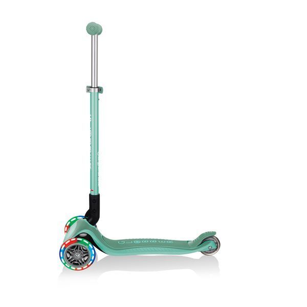 Дитячий самокат Globber Primo Foldable Plus Lights Mint від 3 до 9 років (439-206) 439-206 фото