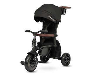 Складаний триколісний велосипед Qplay Comfo Max Black від 10 місяців до 6 років (qp-6300) qp-6300 фото