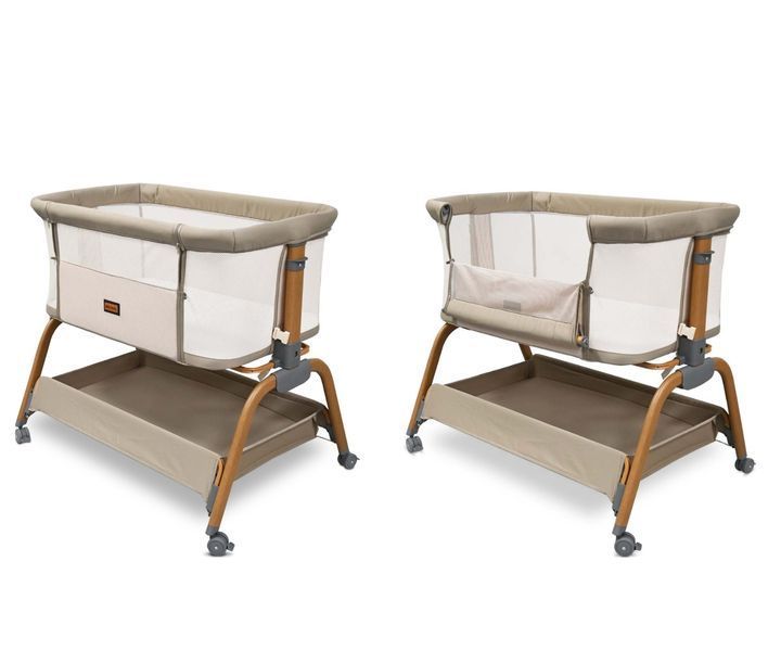 Приставне ліжечко Milly Mally Nino Beige (mm-6977) mm-6977 фото