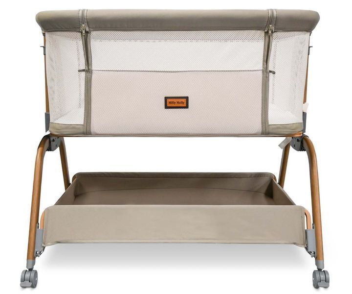 Приставне ліжечко Milly Mally Nino Beige (mm-6977) mm-6977 фото