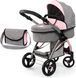 Коляска для кукол Bayer Design City Max Grey Butterfly (17533AA) 17533AA фото
