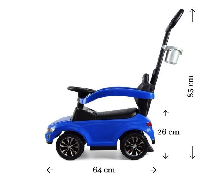 Машина-каталка Milly Mally Volkswagen T-Roc Blue от 1 до 3 лет (mm-3391) mm-3391 фото