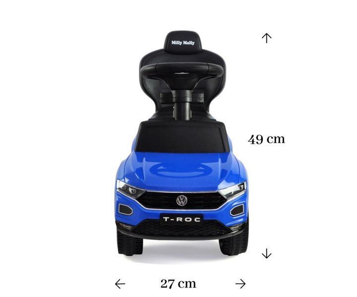 Машина-каталка Milly Mally Volkswagen T-Roc Blue от 1 до 3 лет (mm-3391) mm-3391 фото