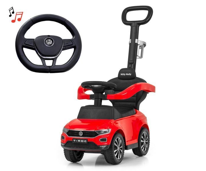 Машина-каталка Milly Mally Volkswagen T-Roc Red от 1 до 3 лет (mm-3390) mm-3390 фото