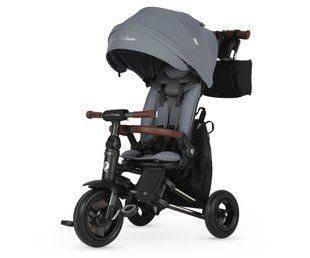 Складаний триколісний велосипед Qplay Nova Deluxe Grey від 10 місяців до 6 років (qp-6457) qp-6457 фото