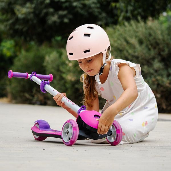 Самокат Trunki Folding Scooter Large Pink від 3 до 9 років (TRU-SCL-EU-ZZ-02) TRU-SCL-EU-ZZ-02 фото