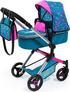 Коляска для ляльки Bayer Design Neo Vario Turquoise Fairy (18409AA) 18409AA фото