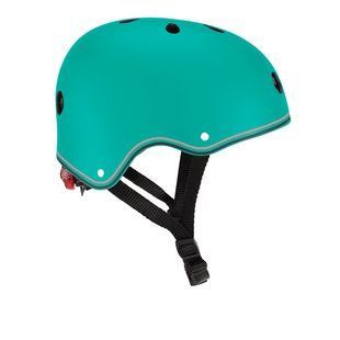 Дитячий захисний шолом із підсвічуванням Globber Emerald Green (48-53 см) XS/S (505-107) 505-107 фото