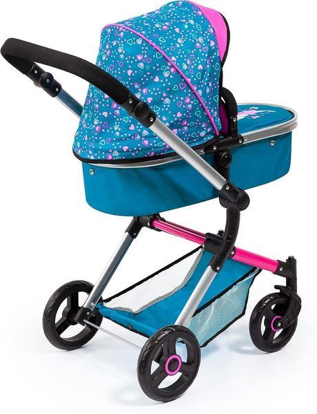 Коляска для ляльки Bayer Design Neo Vario Turquoise Fairy (18409AA) 18409AA фото
