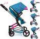 Коляска для ляльки Bayer Design Neo Vario Turquoise Fairy (18409AA) 18409AA фото 5