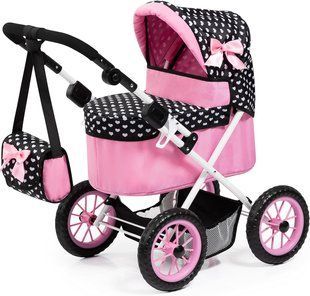 Коляска для ляльки Bayer Design Trendy Pink Bow (13060AA) 13060AA фото