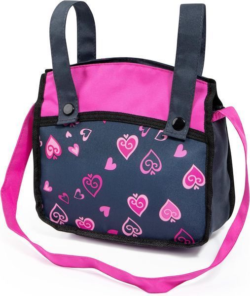 Коляска для ляльки Bayer Design Neo Vario Pink Heart (18418AA) 18418AA фото