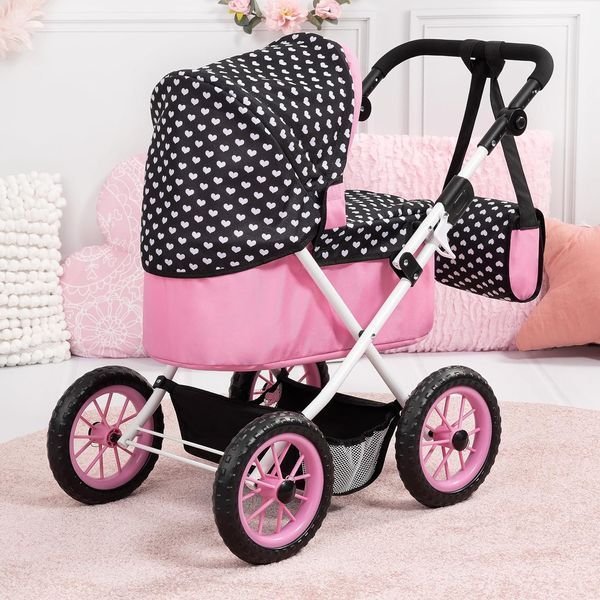 Коляска для ляльки Bayer Design Trendy Pink Bow (13060AA) 13060AA фото