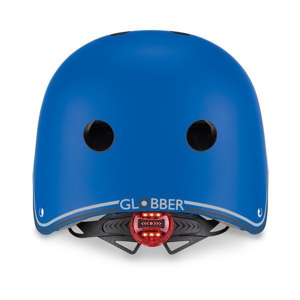 Дитячий захисний шолом із підсвічуванням Globber Blue (48-53 см) XS/S (505-100) 505-100 фото