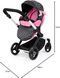 Коляска для ляльки Bayer Design Xeo Pink Bow (17060AA) 17060AA фото 8