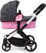 Коляска для ляльки Bayer Design Xeo Pink Bow (17060AA) 17060AA фото 3