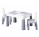 Комплект дитячих меблів (стіл, 2 стільці) Tega Baby Multifun Grey-White (MF-006-106) MF-006-106 фото 1